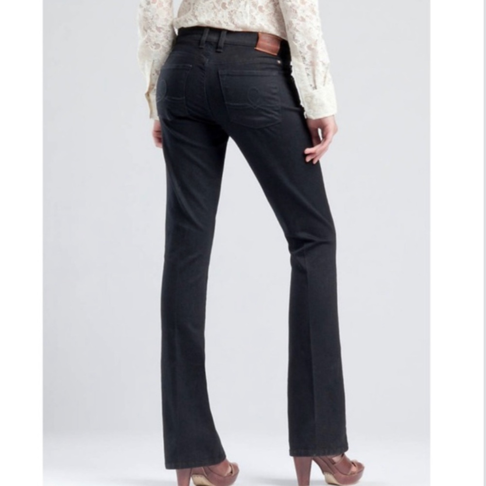 Lucky Brand Black Sophia Boot Denim Jeans Size 6